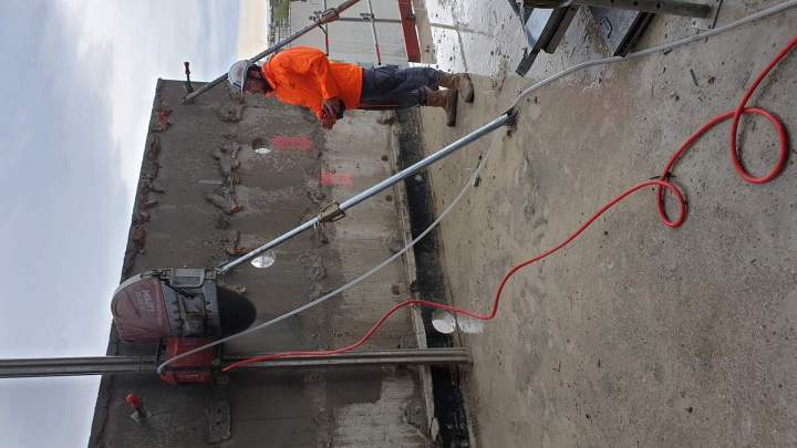 Sciage de béton, Meaux