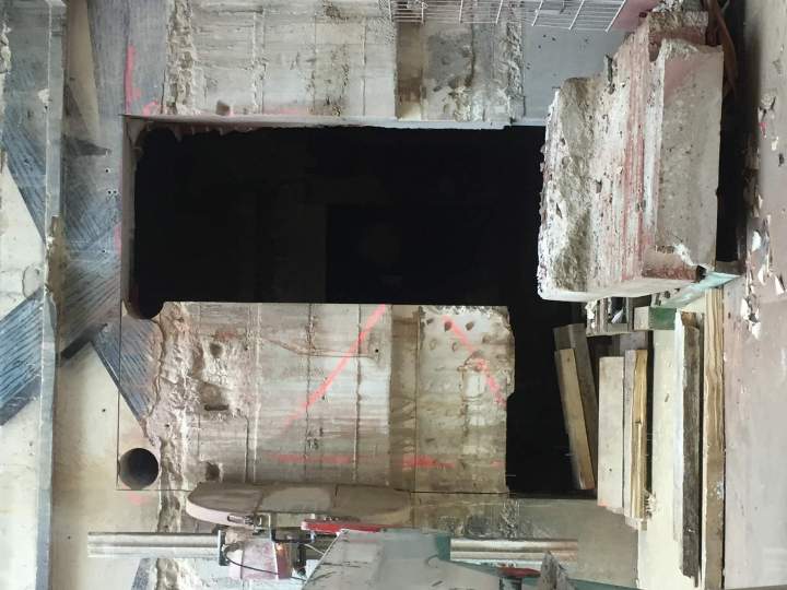 Ouverture de mur porteur, Saint-Denis